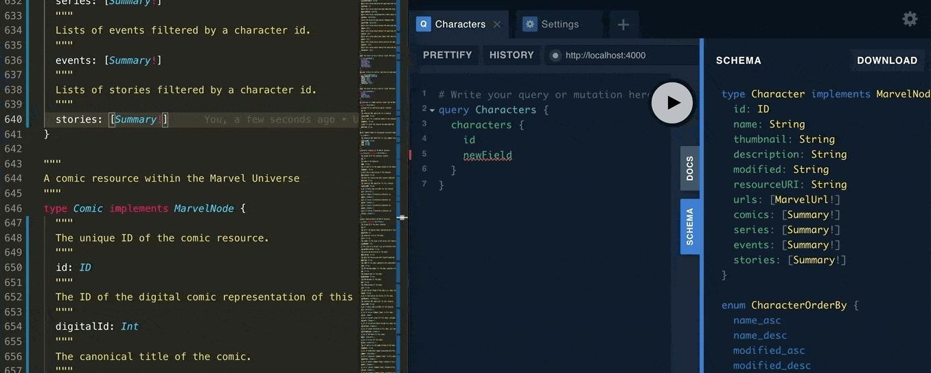 graphl-playground-polling